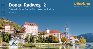 Fietsgids Bikeline Donauradweg 2 Passau - Wenen (Duitstalig) | Esterbauer