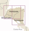 Wegenkaart - landkaart Nicaragua, Honduras & El Salvador | Reise Know-How Verlag