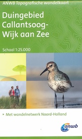 Wandelkaart - Topografische kaart Topografische wandelkaart Duingebied Callantsoog - Wijk aan Zee | ANWB Media