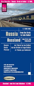 Wegenkaart - landkaart Rusland: van Oeral gebergte tot Baikalmeer | Reise Know-How Verlag