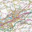 Wandelkaart - Topografische kaart 136 Landranger Wales - Newtown, Llanidloes | Ordnance Survey