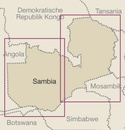 Wegenkaart - landkaart Sambia - Zambia | Reise Know-How Verlag