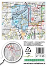 Wandelkaart 29 Mont Blanc, Monte Bianco, Courmayeur, Chamonix, La Thuile | Fraternali Editore