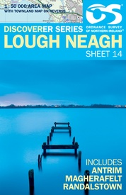 Wandelkaart 14 Discoverer Lough Neagh | Ordnance Survey Northern Ireland