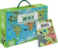 Dieren puzzel 200 stukjes en boek