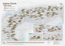 Scratch Map Alpine Climbs - Beklimmingen in de Alpen Collect & Scratch | Maps International