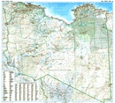 Wegenkaart - landkaart Lybië - Libya | Gizi Map