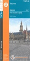 Wandelkaart - Topografische kaart 19/3-4 Topo25 De Moeren - Veurne - Adinkerke - Alveringem | NGI - Nationaal Geografisch Instituut