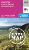 Wandelkaart 100 Landranger Active Malton / Pickering | Ordnance Survey