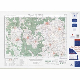 Topografische kaart 500-III Villar de Ciervo | CNIG - Instituto Geográfico Nacional1