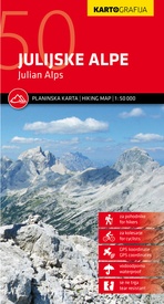 Wandelkaart Julijske Alpe - Julische Alpen | Kartografija