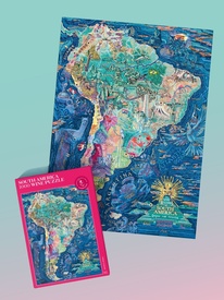 Legpuzzel South America Puzzle 1000 pieces | Water & Wine