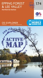 Wandelkaart - Topografische kaart 174 OS Explorer Map | Active Epping Forest / Lee Valley | Ordnance Survey