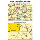 Topografische kaart 1035-I La Harinosa | CNIG - Instituto Geográfico Nacional1