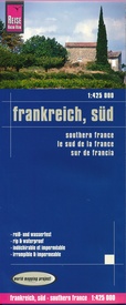 Wegenkaart - landkaart Frankrijk Zuid | Reise Know-How Verlag