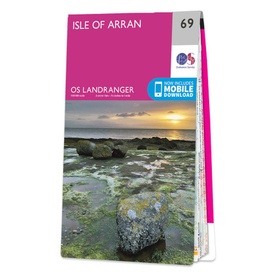 Wandelkaart - Topografische kaart 069 Landranger Isle of Arran | Ordnance Survey