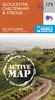 Wandelkaart - Topografische kaart 179 OS Explorer Map | Active Gloucester / Cheltenham / Stroud | Ordnance Survey