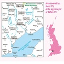 Wandelkaart - Topografische kaart 171 Landranger Cardiff & Newport, Pontypool Wales | Ordnance Survey