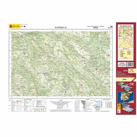 Topografische kaart 588 MT50 Zafrilla | CNIG - Instituto Geográfico Nacional1