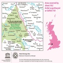 Wandelkaart - Topografische kaart 161 Landranger Abergavenny & The Black Mountains/Y Mynyddoedd Duon - Brecon Beacons / Wales | Ordnance Survey