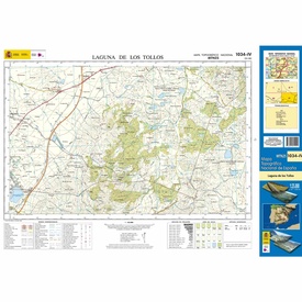 Topografische kaart 1034-IV Laguna de los Tollos | CNIG - Instituto Geográfico Nacional1