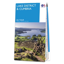 Fietskaart 3 Tour Map Lake District & Cumbria | Ordnance Survey