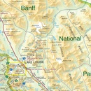 Wegenkaart - landkaart Banff National Park | Gem Trek Maps