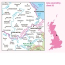 Wandelkaart - Topografische kaart 093 Landranger Middlesbrough, Darlington & Hartlepool | Ordnance Survey