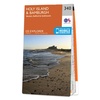 Wandelkaart - Topografische kaart 340 OS Explorer Map Holy Island, Bamburgh | Ordnance Survey