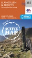 Wandelkaart - Topografische kaart 255 OS Explorer Map | Active Llangollen / Berwyn | Ordnance Survey