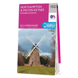 Wandelkaart - Topografische kaart 152 Landranger Northampton & Milton Keynes, Buckingham & Daventry | Ordnance Survey