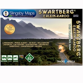 Wegenkaart - landkaart South Africa: Swartberg & Klein-Karoo | Slingsby Maps