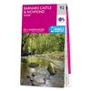 Wandelkaart - Topografische kaart 092 Landranger Barnard Castle & Richmond | Ordnance Survey