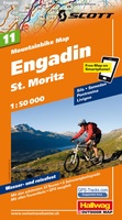 Engadin / St. Moritz MTB kaart