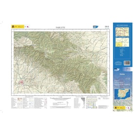 Topografische kaart 356-III Farlete | CNIG - Instituto Geográfico Nacional1