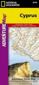 Wegenkaart - landkaart 3318 Adventure Map Cyprus | National Geographic