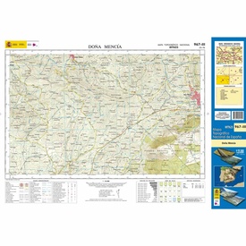 Topografische kaart 967-III Doña Mencía | CNIG - Instituto Geográfico Nacional1