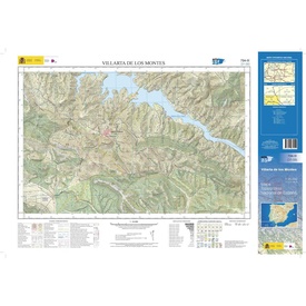 Topografische kaart 734-III Villarta de los Montes | CNIG - Instituto Geográfico Nacional1