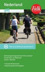 Fietskaart Nederland Professional Falk Vouwwijze Falk 9789028700703