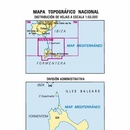 Topografische kaart 824/825/849 MT50 Formentera (Formentera) | CNIG - Instituto Geográfico Nacional