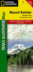 Wandelkaart - Topografische kaart 217 Mount Rainier National Park | National Geographic