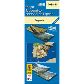 Topografische kaart 1088-II Tegueste (Tenerife) | CNIG - Instituto Geográfico Nacional