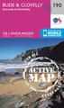 Wandelkaart - Topografische kaart 190 Landranger Active Bude / Clovelly / Boscastle | Ordnance Survey