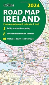 Wegenkaart - landkaart Road Map of Ireland | Collins