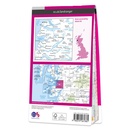 Wandelkaart - Topografische kaart 040 Landranger Mallaig & Glenfinnan, Loch Shiel | Ordnance Survey