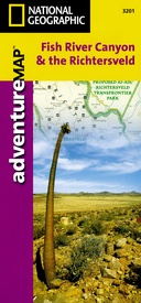 Wegenkaart - landkaart 3201 Adventure Map Fish River Canyon & the Richtersveld - Namibië & Zuid-Afrika | National Geographic