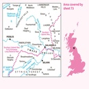 Wandelkaart - Topografische kaart 073 Landranger Peebles, Galashiels & Selkirk, Tweed Valley | Ordnance Survey