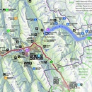 Wegenkaart - landkaart Banff, Yoho & Kootenay national parks | Clark Geomatics