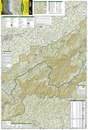 Wandelkaart 782 Topographic Map Guide French Broad and Nolichucky Rivers | National Geographic