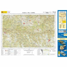 Topografische kaart 1013-IV Uleila del Campo | CNIG - Instituto Geográfico Nacional1